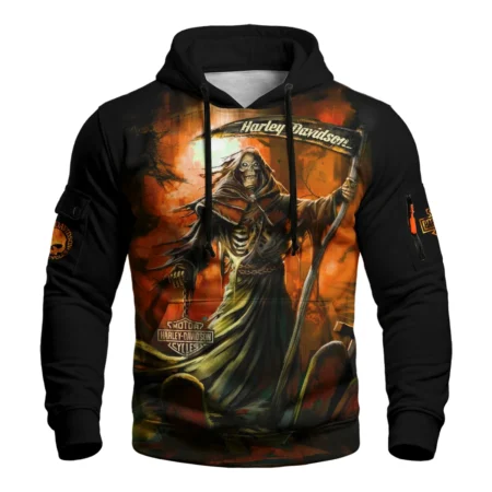 Harley-Davidson Motorcycle Silent Dominion Cargo Hoodie All Over Prints Gift Fan Love QTVAHL250226A11-LGE