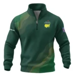 TaylorMade Masters Tournament Quarter Zip Sweatshirt All Over Prints QTMT240225A1TM-QTZ