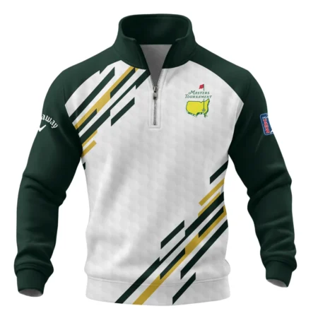 Callaway Masters Tournament Quarter Zip Sweatshirt All Over Prints QTMT260225A1CLW-QTZ