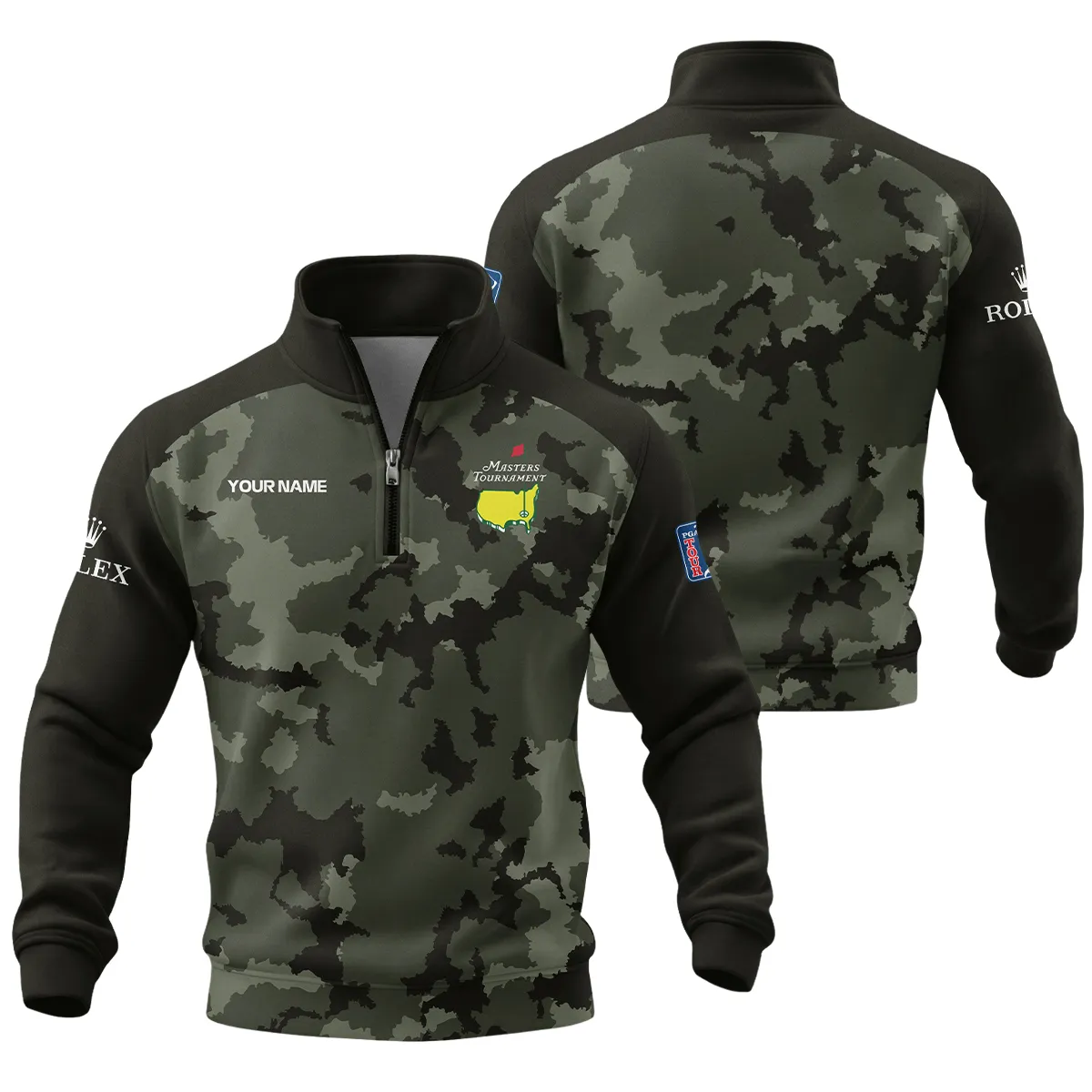 Rolex Masters Tournament Quarter Zip Sweatshirt All Over Prints QTMT090226A1ROX-QTZ - Image 3