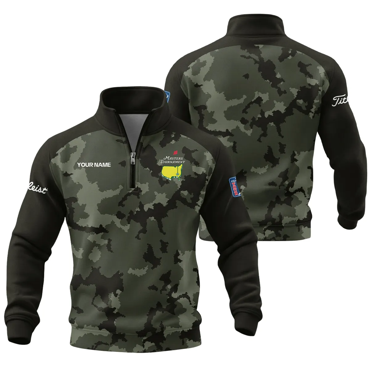 Masters Tournament Titleist Quarter Zip Sweatshirt All Over Prints QTMT090226A1TL-QTZ - Image 3