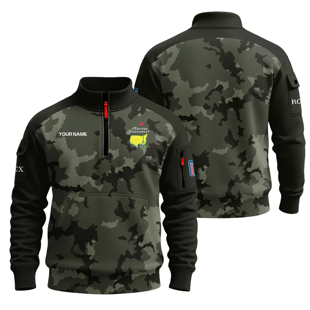 Rolex Masters Tournament Sweatshirt Zipper All Over Prints QTMT090226A1ROX-SHZ - Image 3