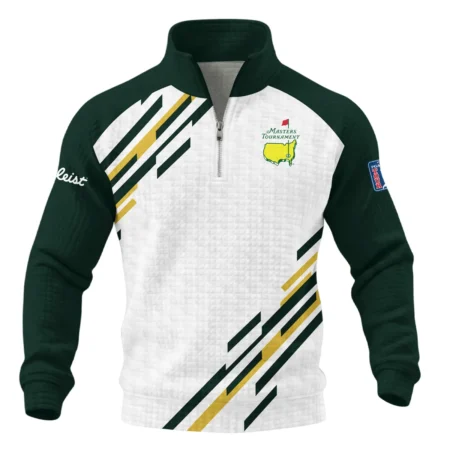 Masters Tournament Titleist Quarter Zip Quilted Waffle All Over Prints QTMT260225A1TL-QZW
