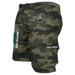 Mercedes F1 Team Custom Name Workwear Casual Shorts BLFO2925A1MER