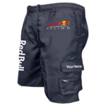Red Bull Racing F1 Team Custom Name Workwear Casual Shorts BLFO2925A1RBR
