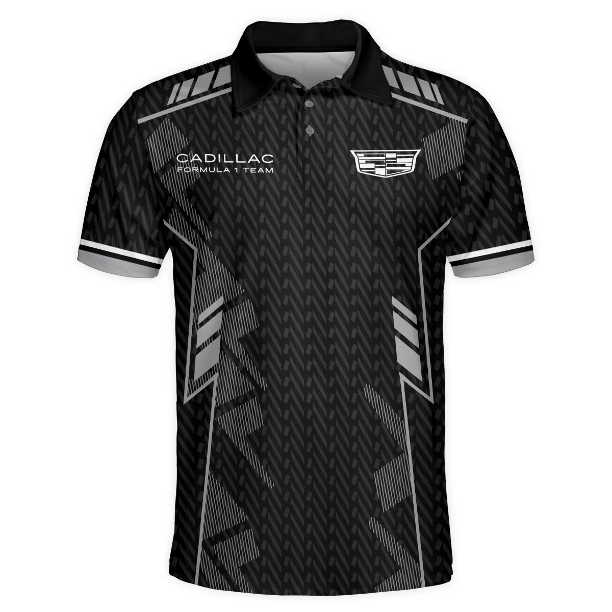 Cadillac F1 Teamwear Polo Shirt BLVA5326A1CDLPL - Racing Lifestyle Clothing - Image 2