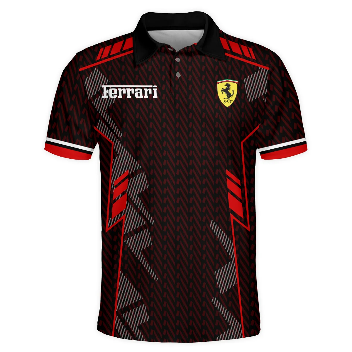 Ferrari F1 Teamwear Polo Shirt BLVA5326A1FRRPL - Image 2