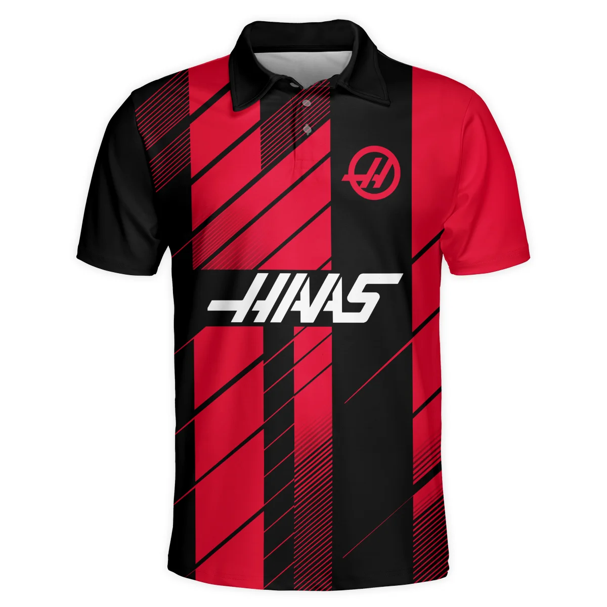Haas F1 Teamwear Polo Shirt BLVA5326A2HAASPL - Image 2