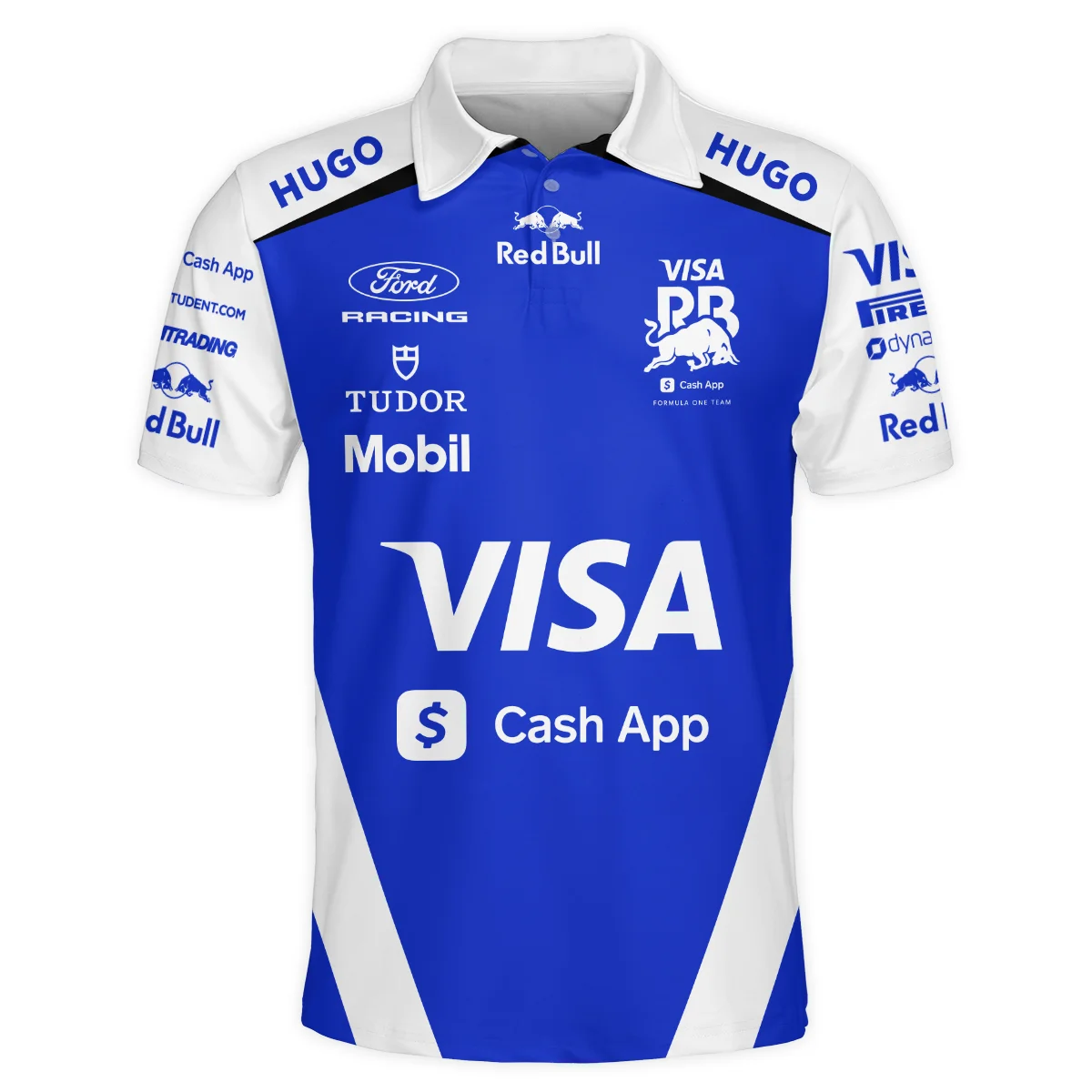 2026 Racing Bulls F1 Teamwear For Fans Polo Shirt BLVARAC160125A02PL - Image 2