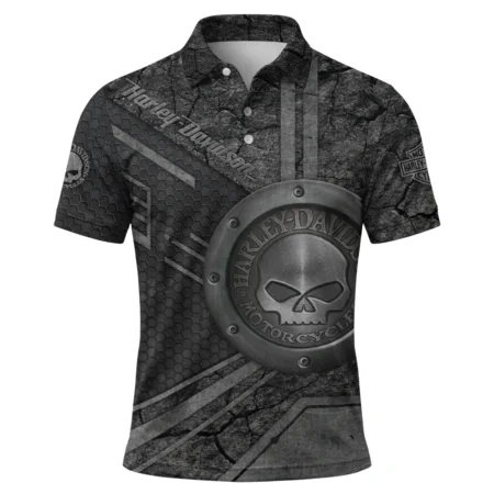 Harley-Davidson Motorcycle Iron Skull Polo Shirt All Over Prints Gift Fan Love QTVAHL250226A12-PL