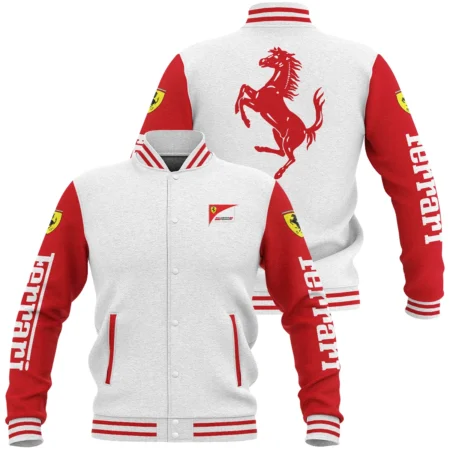 Scuderia Ferrari F1 Baseball Jacket BLFRR4425A1