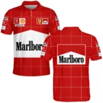 Scuderia Ferrari Racing F1 Polo Shirt All Over Prints BLF1R26325APL - Trackside Outfit