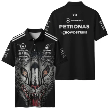 2026 Japan GP Y-3 x Mercedes F1 - Polo Shirt BLMER18326A1PL - Race Day Outfit