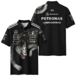 2026 Mercedes x Y-3 Japan GP F1 - Polo Shirt BLMER18326A2PL