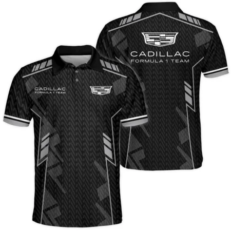 Cadillac F1 Teamwear Polo Shirt BLVA5326A1CDLPL - Racing Lifestyle Clothing