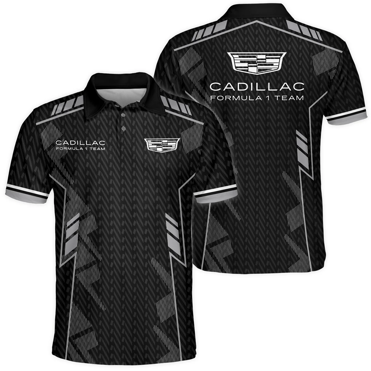 Cadillac F1 Teamwear Polo Shirt BLVA5326A1CDLPL - Racing Lifestyle Clothing