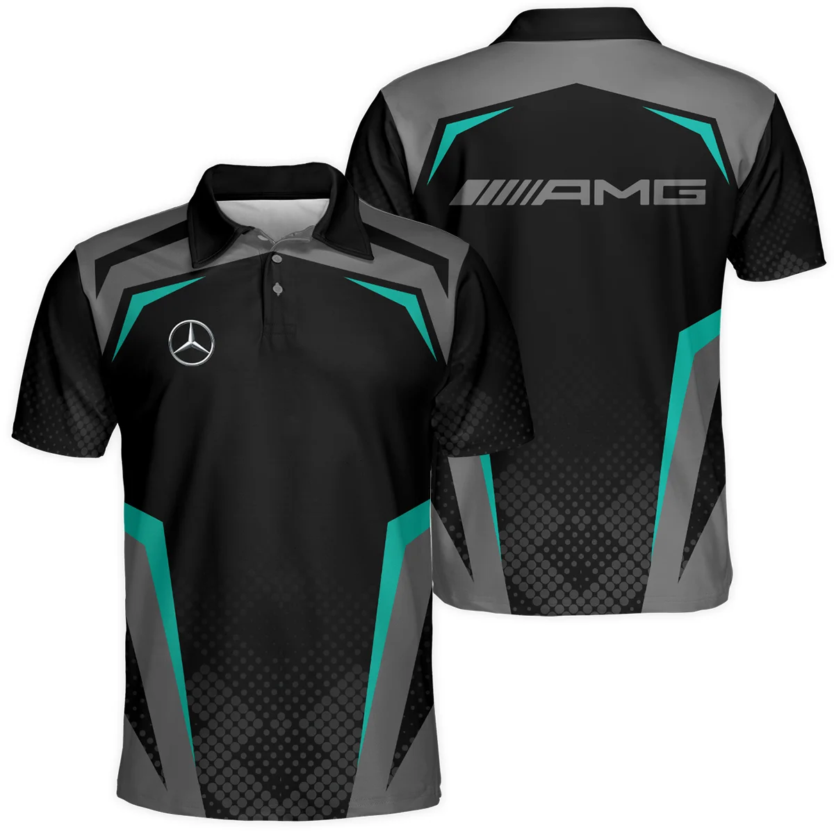 Mercedes F1 Teamwear Polo Shirt BLVA5326A3MERPL