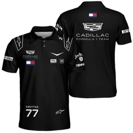 2026 Valtteri Bottas Cadillac F1 Team Apparel Polo Shirt BLVA9326VB3PL