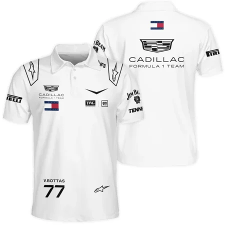 2026 Valtteri Bottas Cadillac F1 Team Apparel Polo Shirt BLVA9326VB4PL