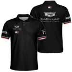 2026 Valtteri Bottas Cadillac F1 Teamwear Polo Shirt BLVACDL9226A2PL - Black