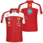 2026 Ferrari F1 Teamwear Polo Shirt BLVAFRR2226A5PL