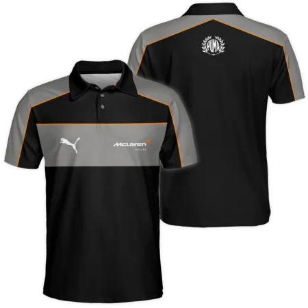 2026 McLaren x Puma F1 Teamwear For Fans Polo Shirt BLVAMCL230125A01PL - Pit Lane Clothing