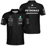 2026 Mercedes F1 Teamwear Polo Shirt BLVAMER1226A1PL - Racing Lifestyle Clothing