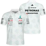2026 Mercedes F1 Teamwear Polo Shirt BLVAMER1226A2PL - F1 Fan Gear