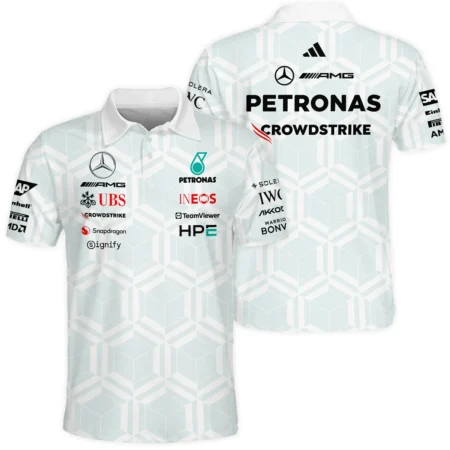2026 Mercedes F1 Teamwear Polo Shirt BLVAMER1226A2PL - F1 Fan Gear