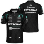 2026 Mercedes F1 Teamwear Polo Shirt BLVAMER1226A3PL - Trackside Outfit