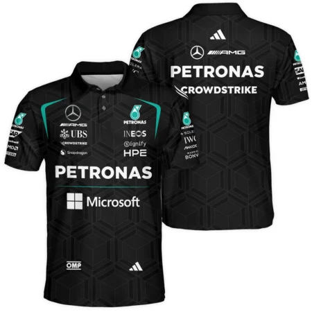 2026 Mercedes F1 Teamwear Polo Shirt BLVAMER1226A3PL - Trackside Outfit