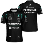 2026 Mercedes F1 Teamwear Polo Shirt BLVAMER1226A4PL - Race Day Outfit