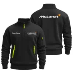 McLaren F1 Team Logo Fashion Sweatshirt Half Zipper BLFO6825A1MCL