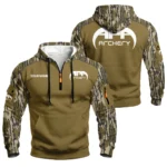 APA Archery Zip Neck Hoodie Designed for True Fans QTAR070225A1APA