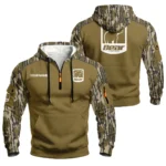Bear Archery Zip Neck Hoodie Designed for True Fans QTAR070225A1BEA