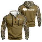 Bearpaw Products Zip Neck Hoodie Designed for True Fans QTAR070225A1BPP