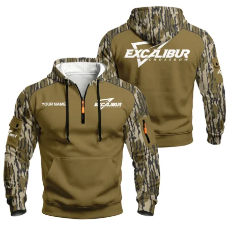 Excalibur Crossbows Zip Neck Hoodie Designed for True Fans QTAR070225A1EXC