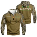 Martin Archery Zip Neck Hoodie Designed for True Fans QTAR070225A1MAR