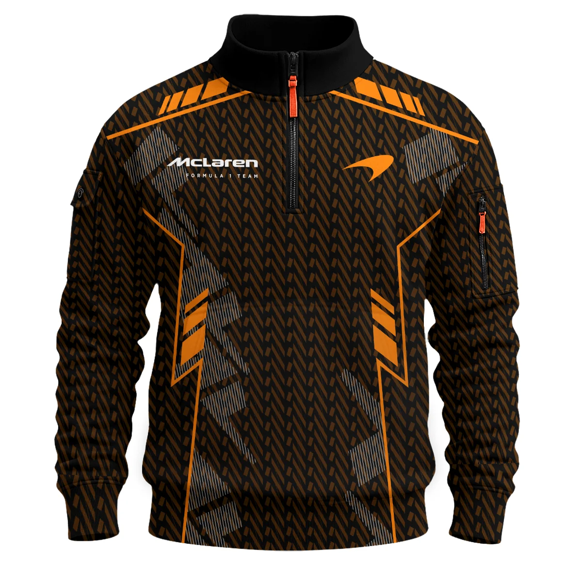 McLaren F1 Teamwear Sweatshirt Zipper BLVA5326A1MCLSHZ - Image 2