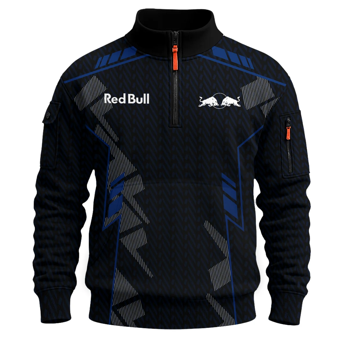 Red Bull Racing F1 Teamwear Sweatshirt Zipper BLVA5326A1RBRSHZ - Race Day Outfit - Image 2