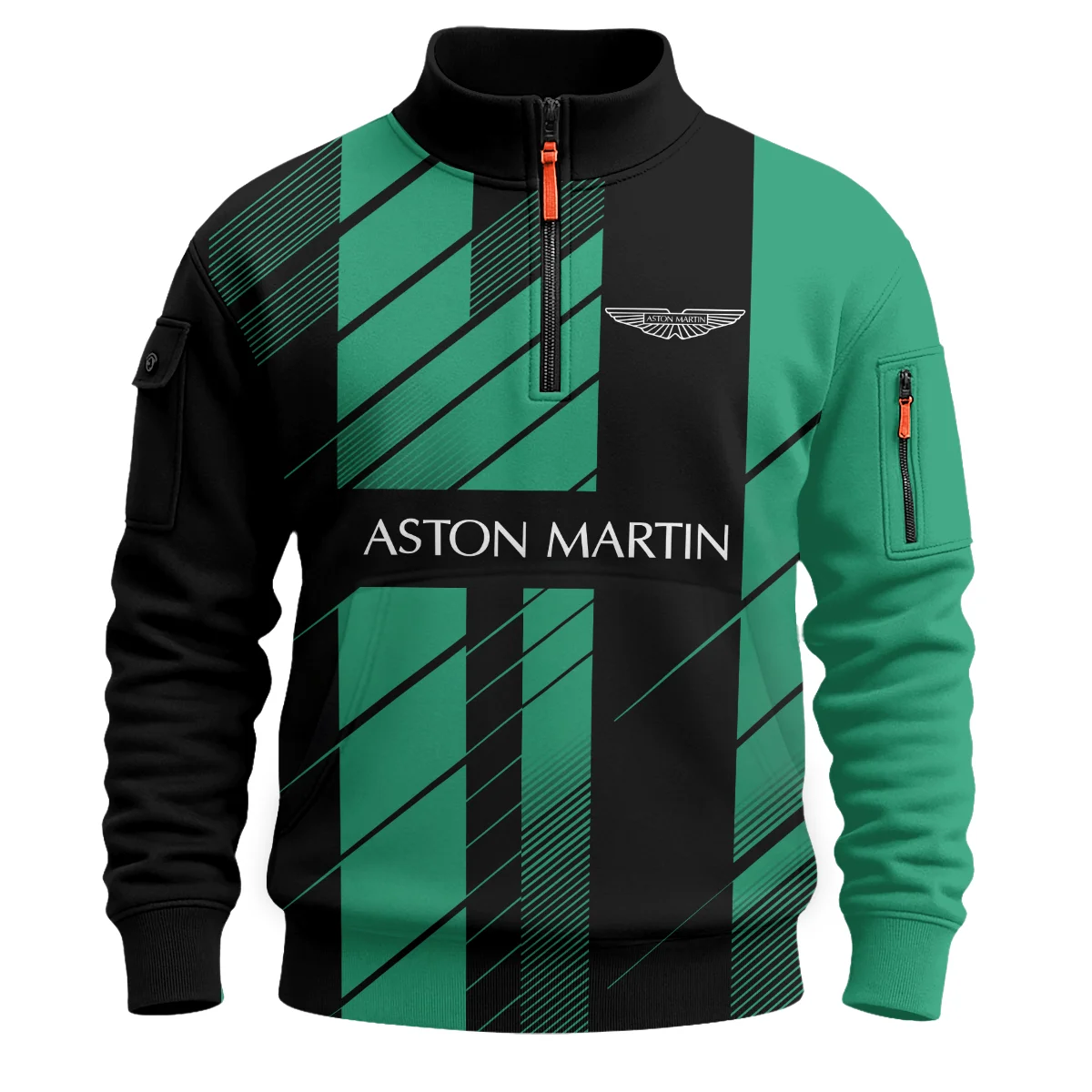 Aston Martin F1 Teamwear Sweatshirt Zipper BLVA5326A2AMSHZ - Image 2