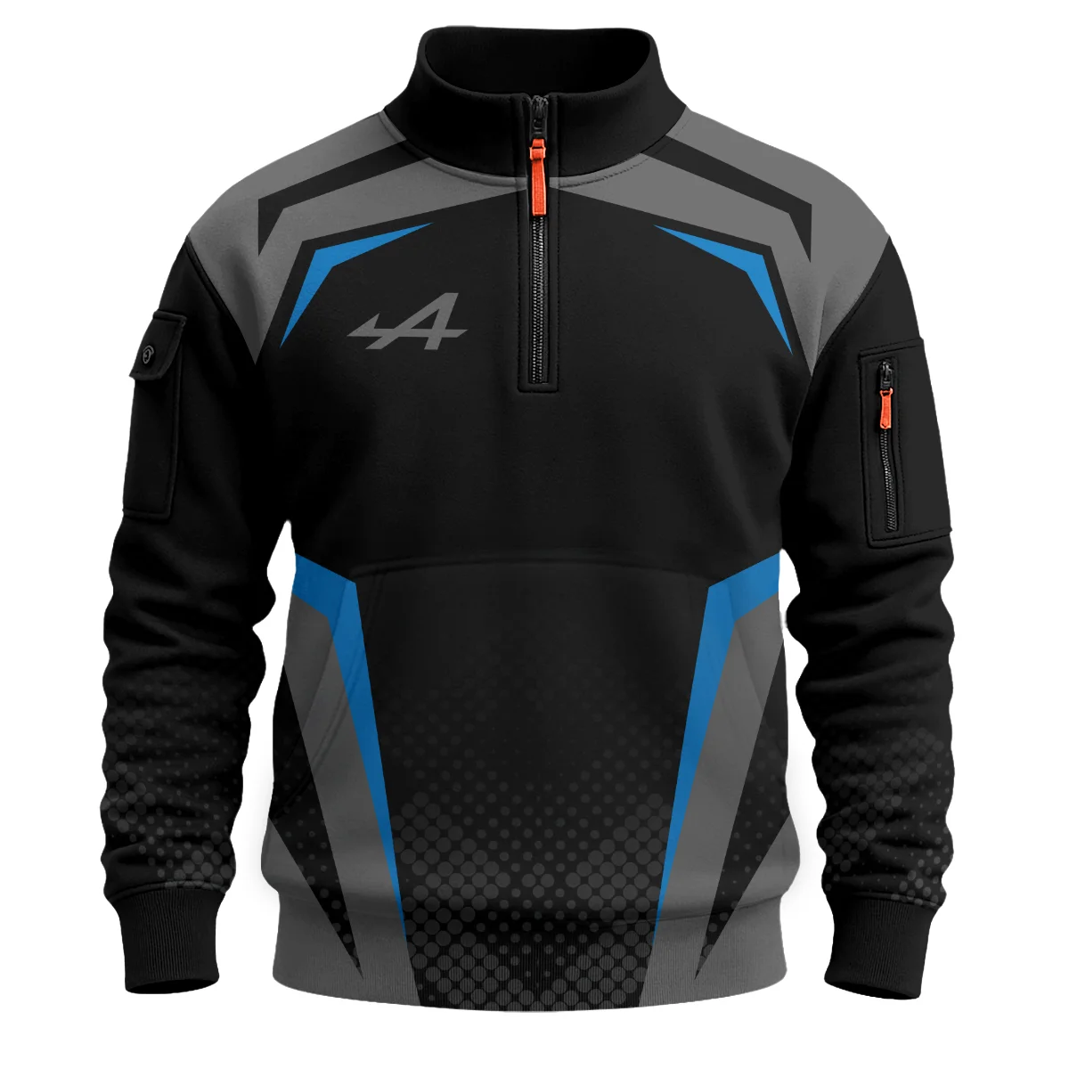 Alpine F1 Teamwear Sweatshirt Zipper BLVA5326A3ALPSHZ - Image 2