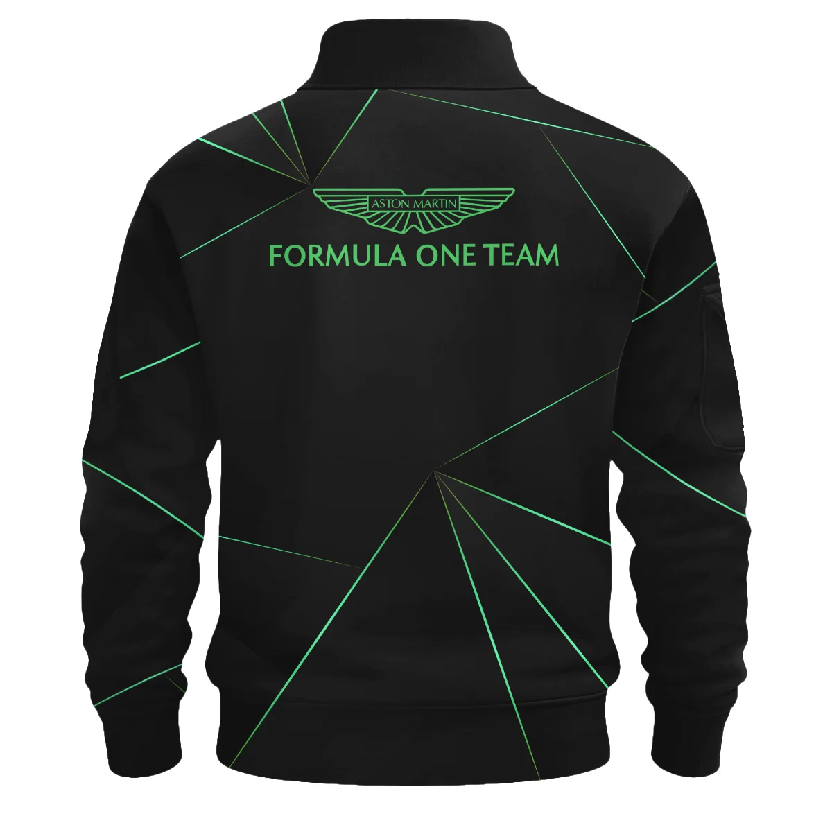 Aston Martin F1 Teamwear Sweatshirt Zipper BL8326A1AMSHZ - Image 3
