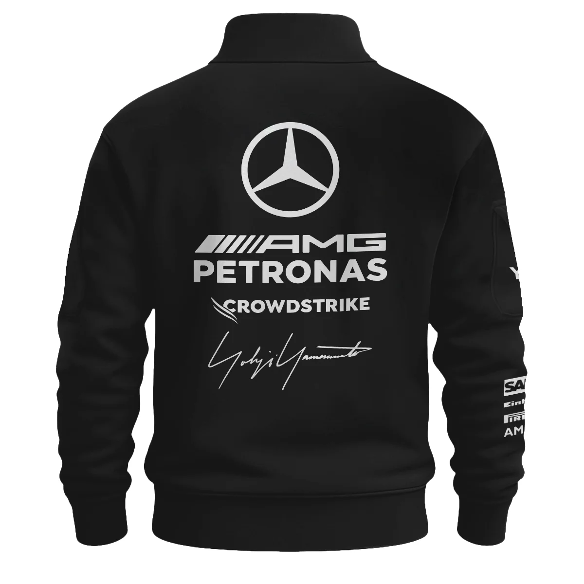 2026 Y-3 x Mercedes F1 Teamwear - Sweatshirt Zipper BLMER18326A3SHZ - Image 3
