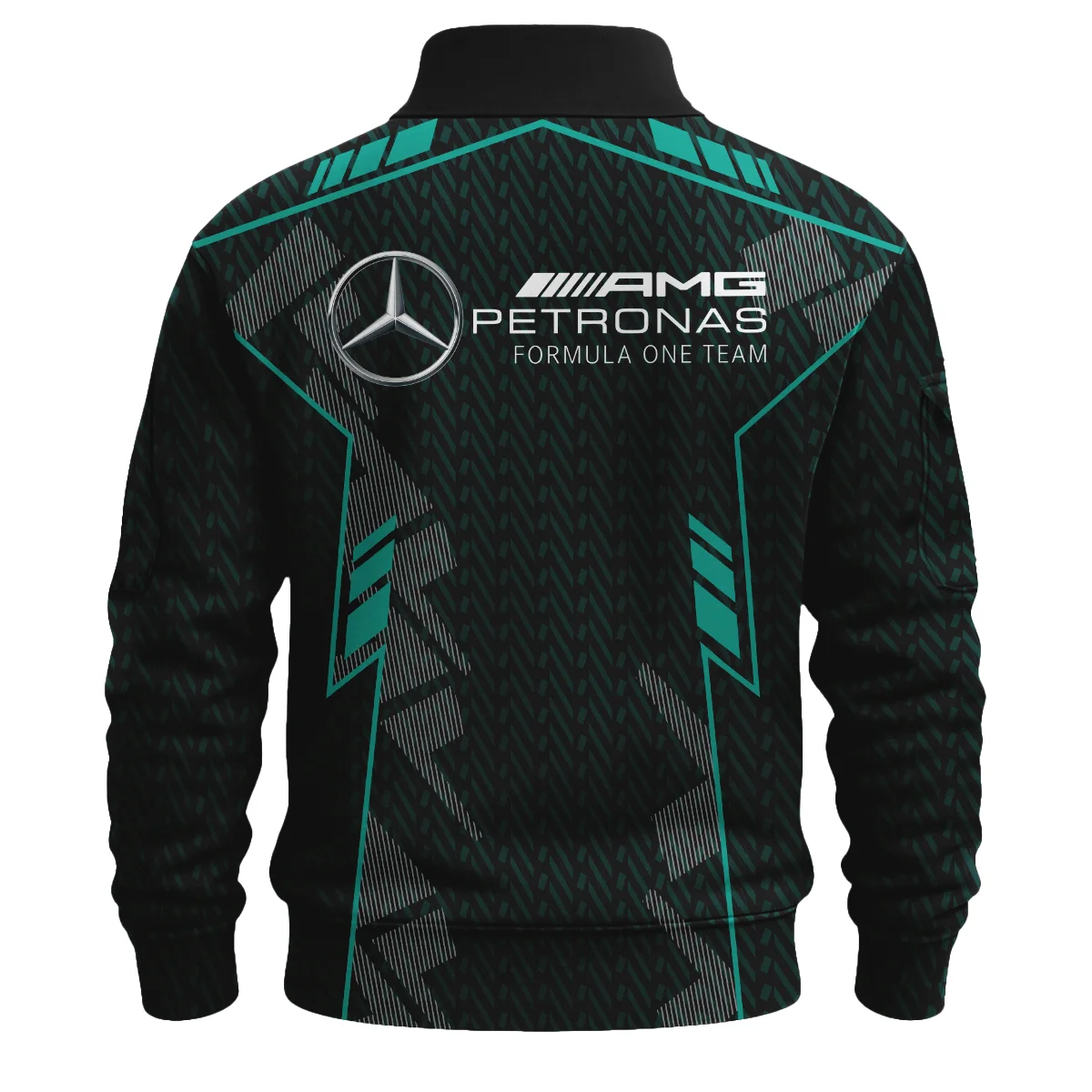 Mercedes F1 Teamwear Sweatshirt Zipper BLVA5326A1MERSHZ - Image 3