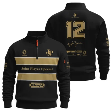 1985 Ayrton Senna John Player Special – Lotus Renault Sweatshirt Zipper BL3725A1SHZ - Trackside Outfit