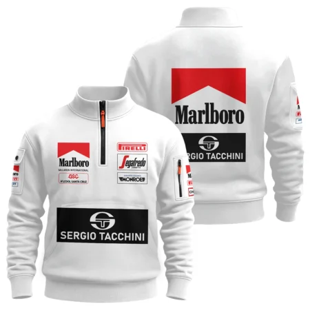 1984 Ayrton Senna Sergio Tacchini Toleman F1 Sweatshirt Zipper BL3725A7SHZ - F1 Fan Gear