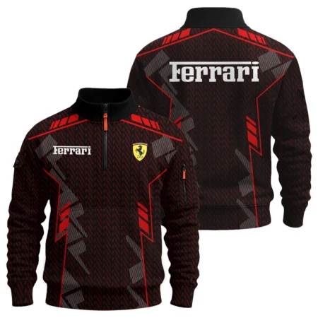 Ferrari F1 Teamwear Sweatshirt Zipper BLVA5326A1FRRSHZ