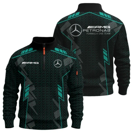Mercedes F1 Teamwear Sweatshirt Zipper BLVA5326A1MERSHZ