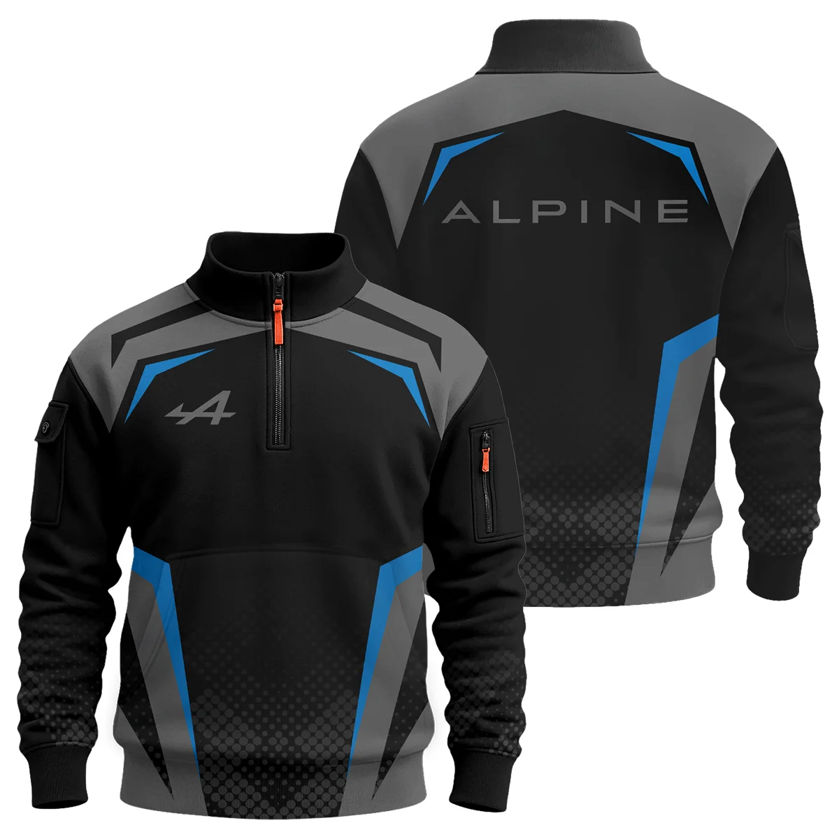 Alpine F1 Teamwear Sweatshirt Zipper BLVA5326A3ALPSHZ